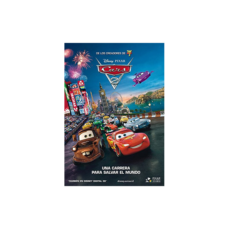 BR CARS 2 COMBO + DVD - CARS 2 COMBO + DVD