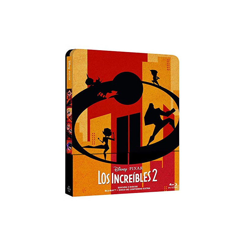 BR LOS INCREIBLES 2 STEELBOOK - LOS INCREIBLES 2 STEELBOOK