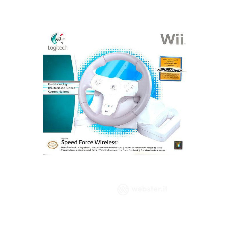 WII VOLANTE SPEED FORCE WIRELESS