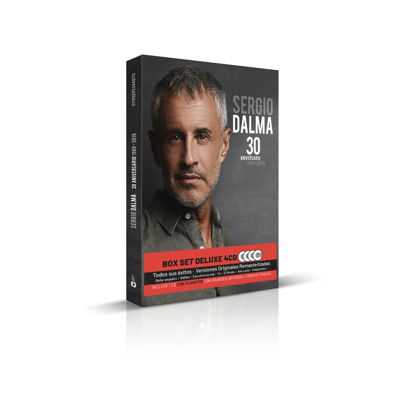 SERGIO DALMA - 4CD 30 ANIVERSARIO (1989 - 2019)