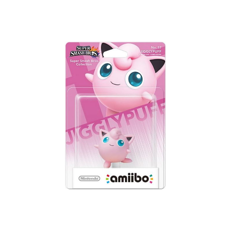 AMIIBO FIGURA JIGGLYPUFF - JIGGLYPUFF FIGURA AMIIBO