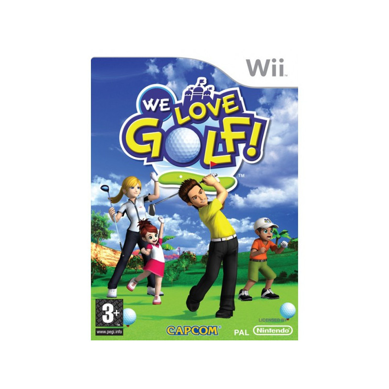 WII WE LOVE GOLF