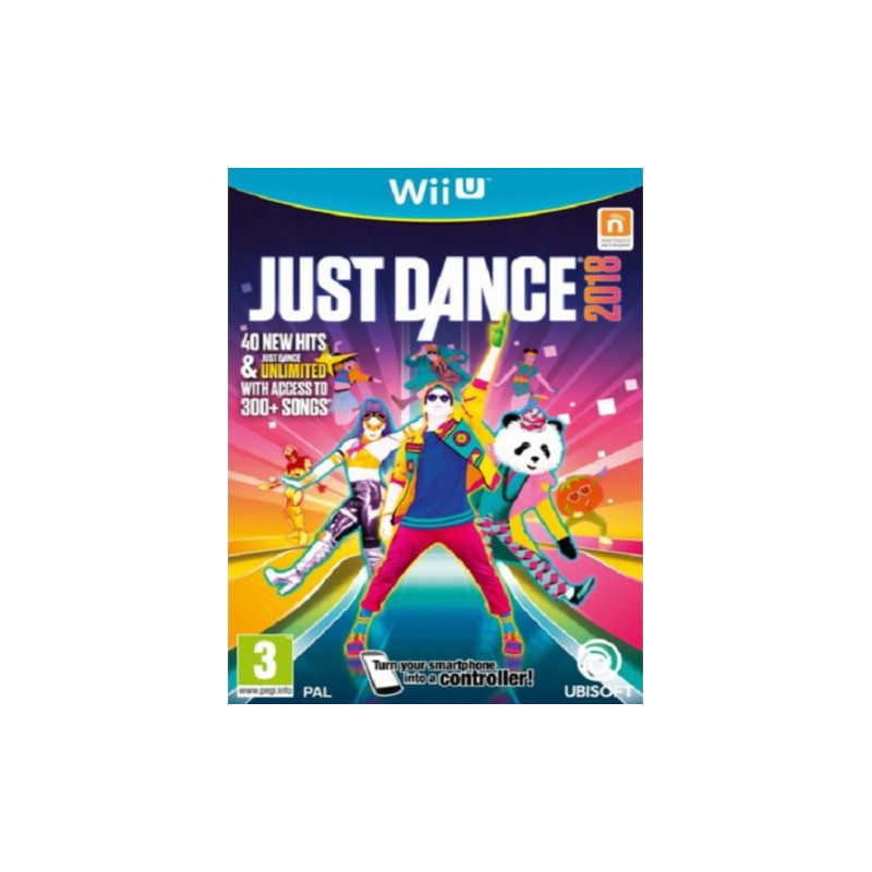 WIIU JUST DANCE 2018