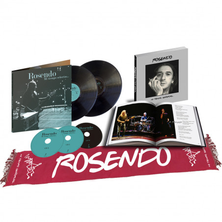 ROSENDO - MI TIEMPO SEÑORÍAS... (EN DIRECTO WIZINK CENTER, MADRID, 20/12/2018) (BUFANDA + LIBRO) (2 CD + DVD + 2 LP-VINILO)