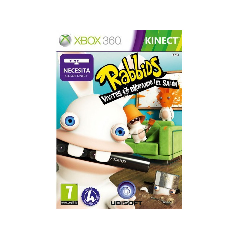 X3 KINECT RABBIDS VIVITOS OKUPANDO EL SA - KINECT RABBIDS VIVITOS OKUPANDO EL SALON