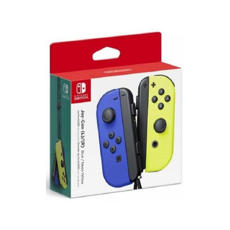 SW MANDO JOY-CON DOBLE AZUL AMARILLO NEO - AZUL AMARILLO NEON MANDO JOY-CON DOBLE