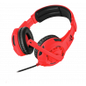 PS4 HEADSET TRUST SPECTRA NEON RED - NEON RED HEADSET TRUST SPECTRA