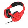 PS4 HEADSET TRUST SPECTRA NEON RED - NEON RED HEADSET TRUST SPECTRA - AURICULARES