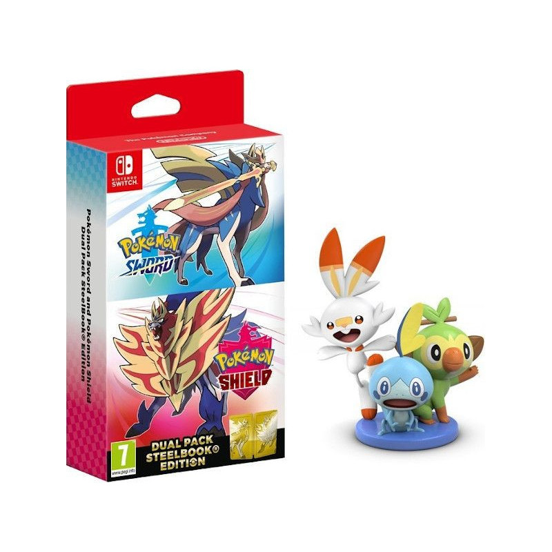 SW POKEMON ESPADA/ESCUDO PACK DUAL NINTENDO SWITCH