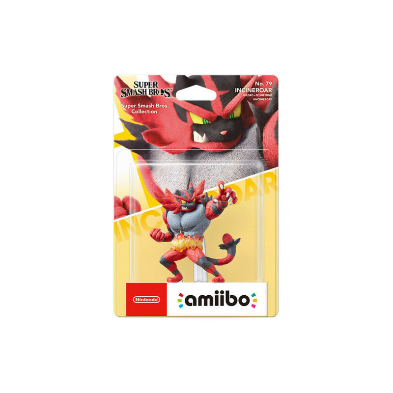 AMIIBO FIGURA INCINEROAR - FIGURA INCINEROAR