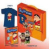 SHINCHAN - CANTA CON 13 NUEVOS TEMAS + CAMISETA + 2