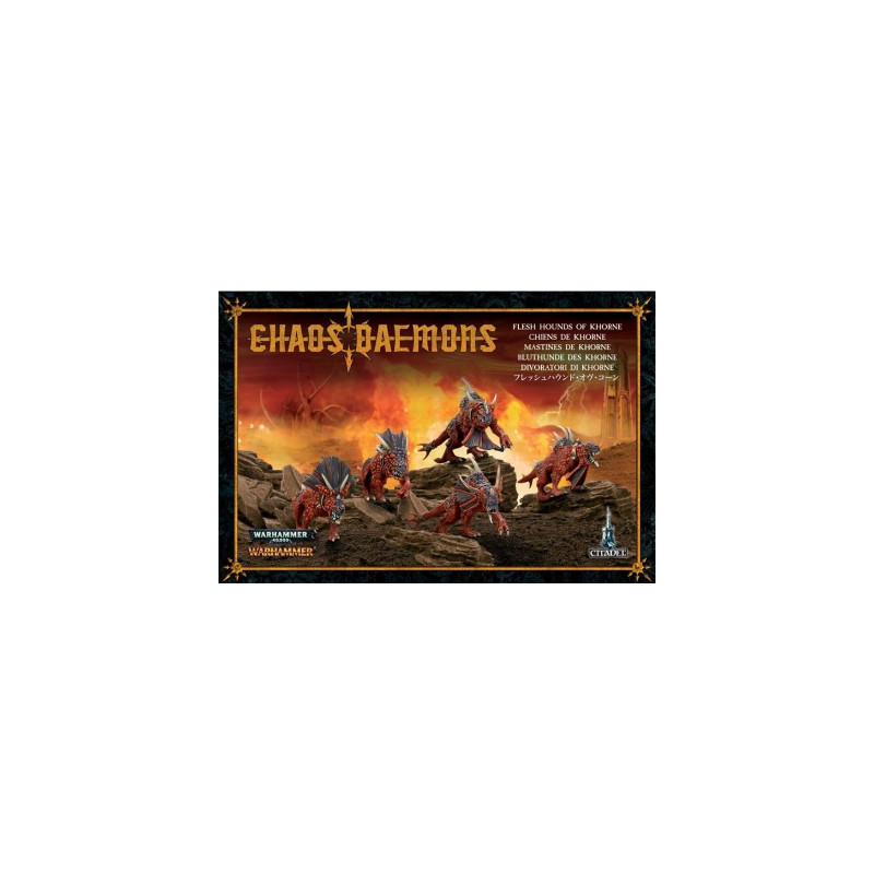 WH DEMONIOS DEL CAOS - MASTINES DE KHORNE