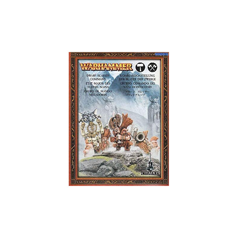 WH ENANOS - GRUPO DE MANDO MATADORES (5)