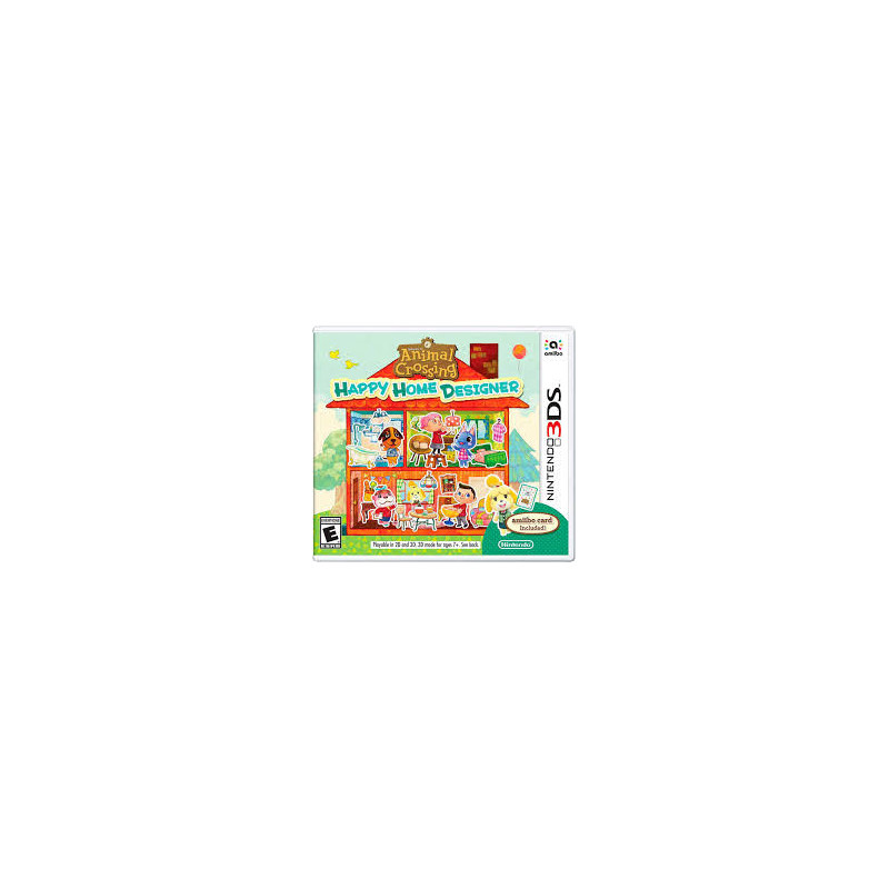 N3DS ANIMAL CROSSING: HAPPY HOME DESIGNE - ANIMAL CROSSING: HAPPY HOME DESIGNER