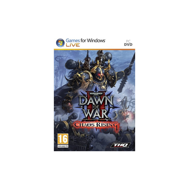 PC WARHAMMER 40.000, DAWN OF WAR II, CHA - CHAOS RISING, DAWN OF WAR - WARHAMMER