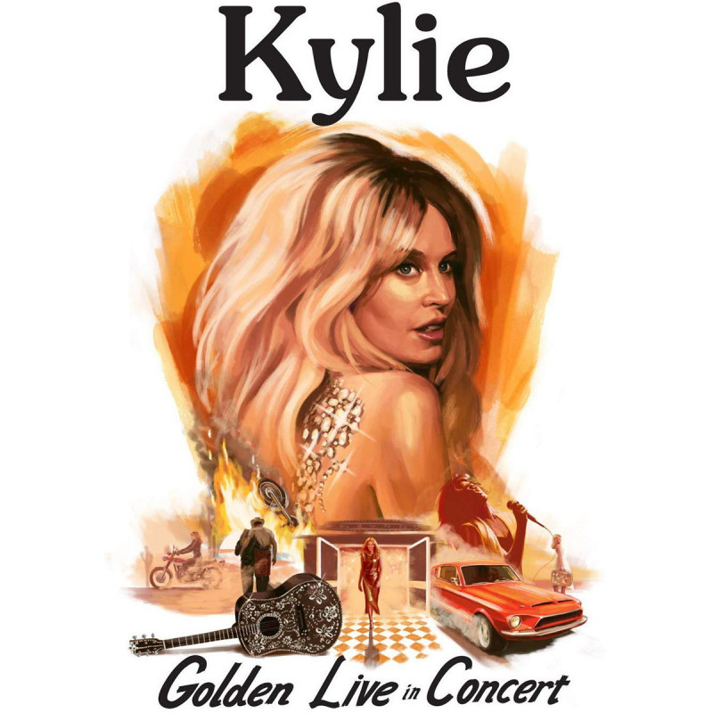 KYLIE MINOGUE - KYLIE - GOLDEN - LIVE IN CONCERT 2 CD + DVD