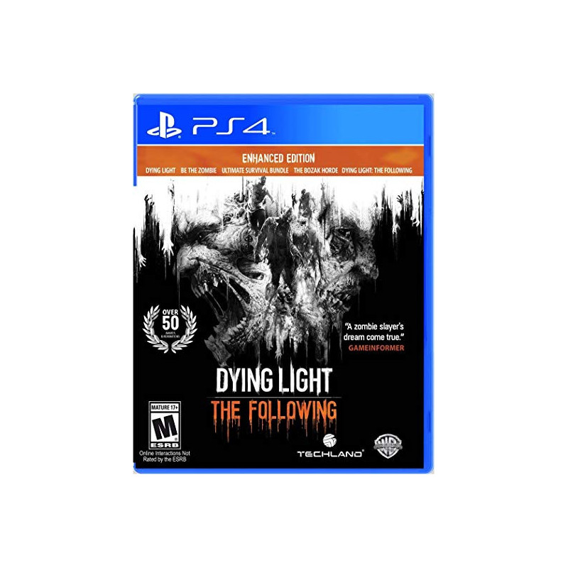 PS4 DYING LIGHT - THE FOLLOWING ED. MEJO - DYLING LIGHT - THE FOLLOWING ED.MEJORADA