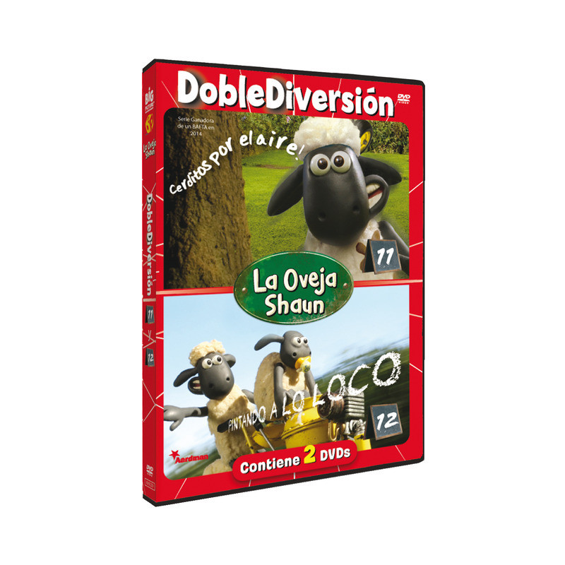 DVD LA OVEJA SHAUN 11 Y 12 - LA OVEJA SHAUN 11 Y 12