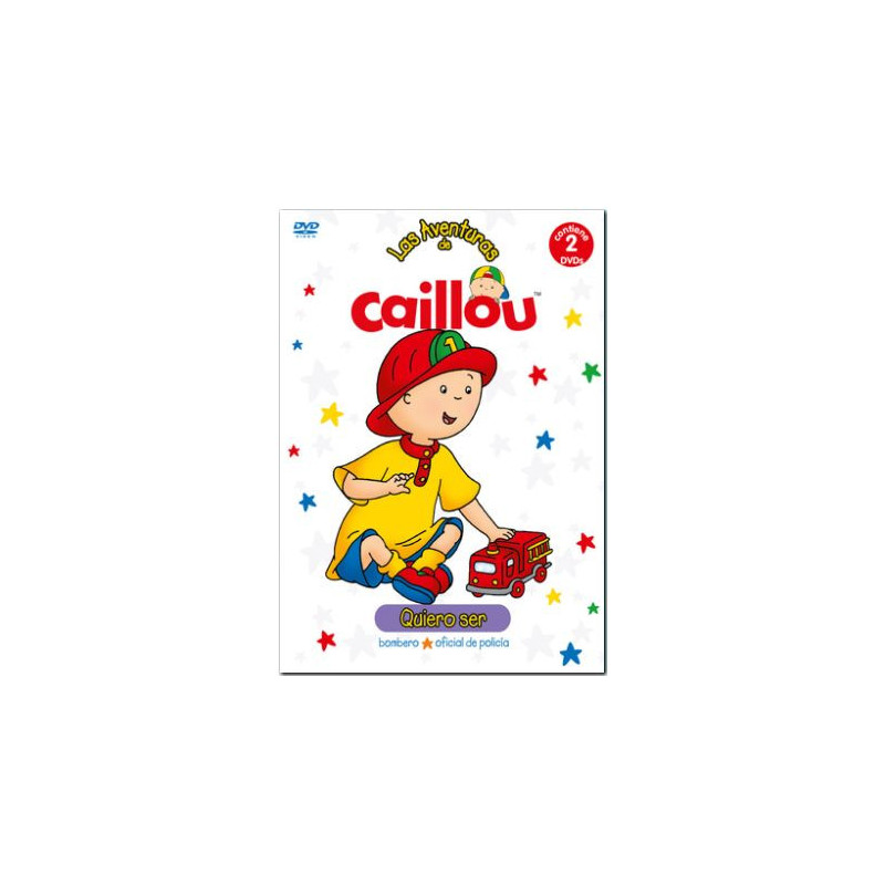 DVD CAILLOU, BOMBERO, OFICIAL DE POLICIA - BOMBERO, OFICIAL DE POLICIA