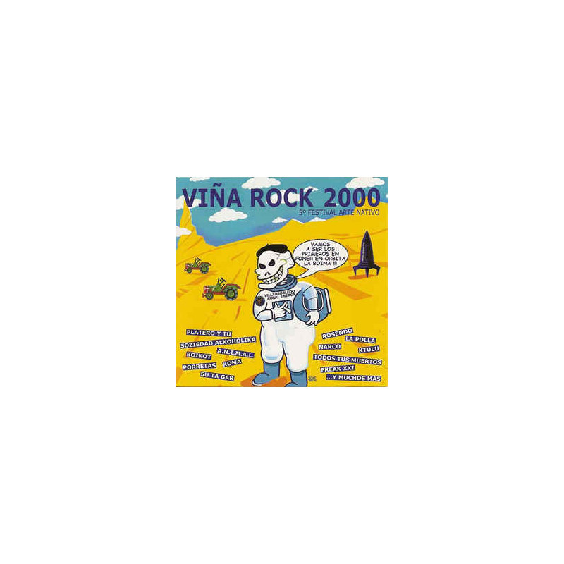 VARIOS VIÑA ROCK 2000 - VIÑA ROCK 2000 -5º FESTIVAL ARTE NATIVO