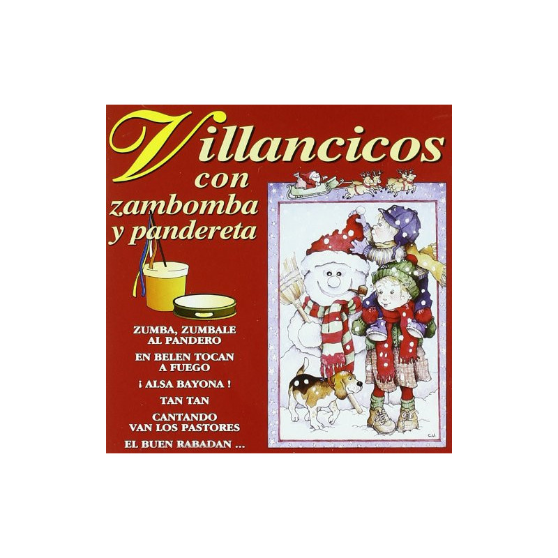 VARIOS VILLANCICOS CON ZAMBOMBA Y PANDER - VILLANCICOS CON ZAMBOMBA Y PANDERETA