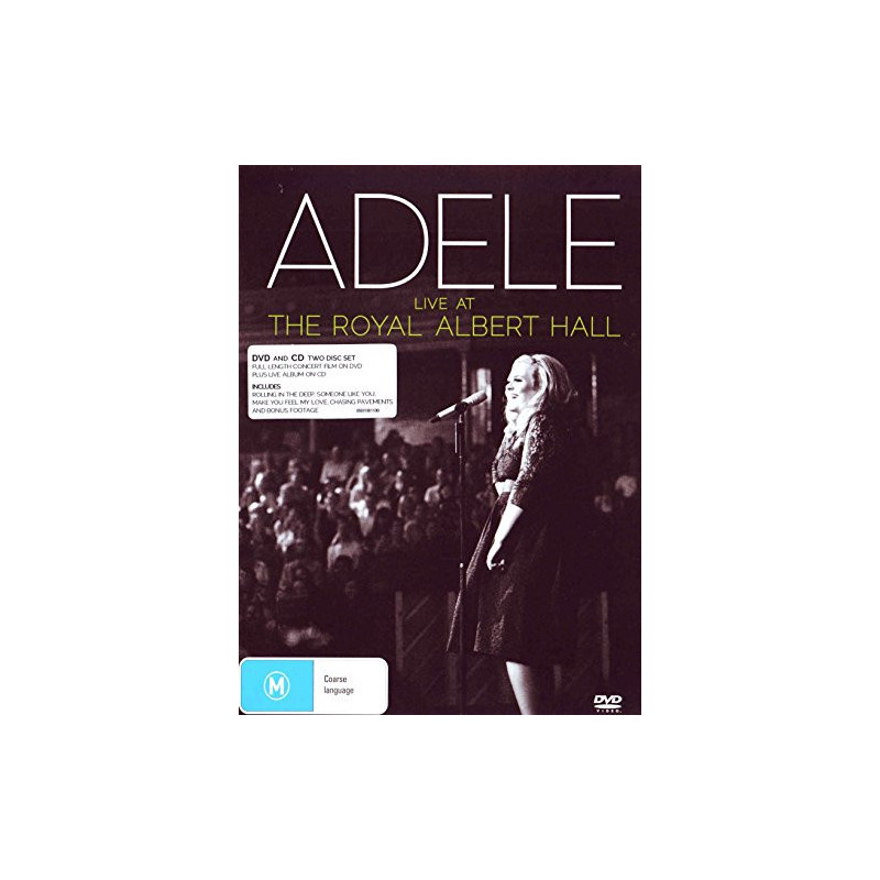 ADELE - LIVE AT THE ROYAL ALBERT HALL (CD + DVD)