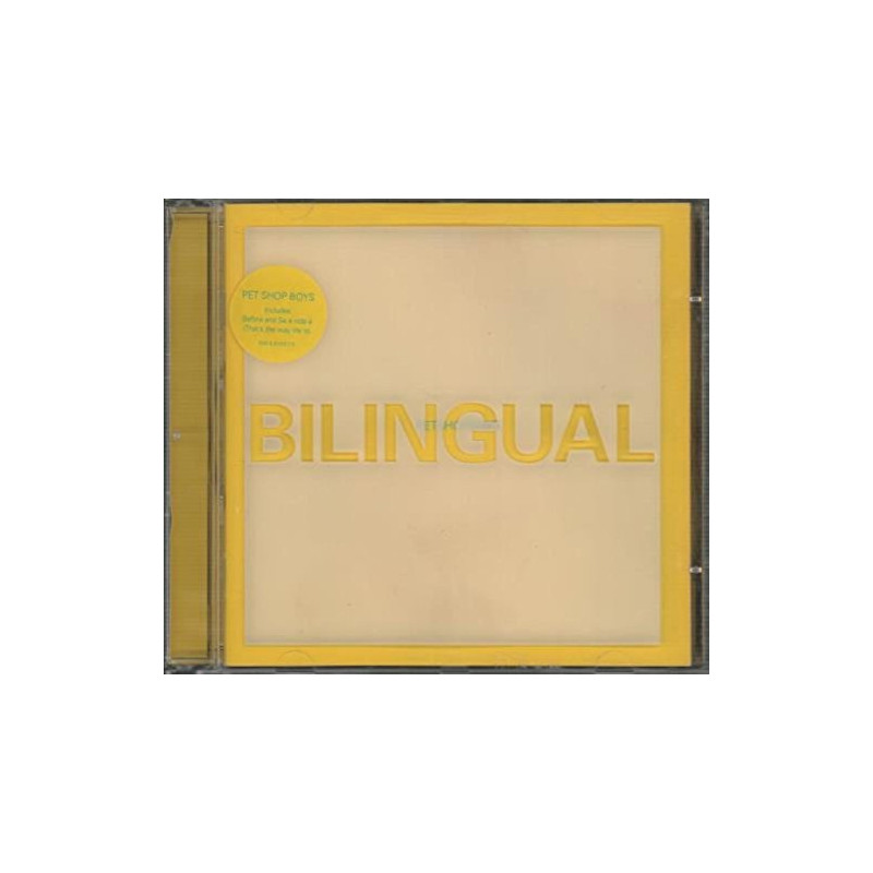 PET SHOP BOYS - BILINGUAL - REMASTERED + BONUS DISC