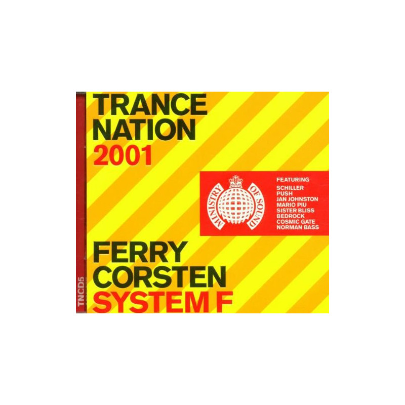 VARIOS TRANCE NATION 2001 - TRANCE NATION 2001 - FERRY CORSTEN SYSTE