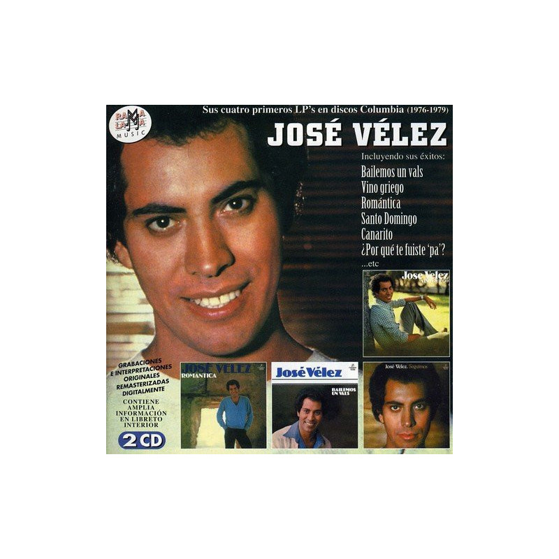 JOSE VELEZ - SUS PRIMEROS 4 LP'S