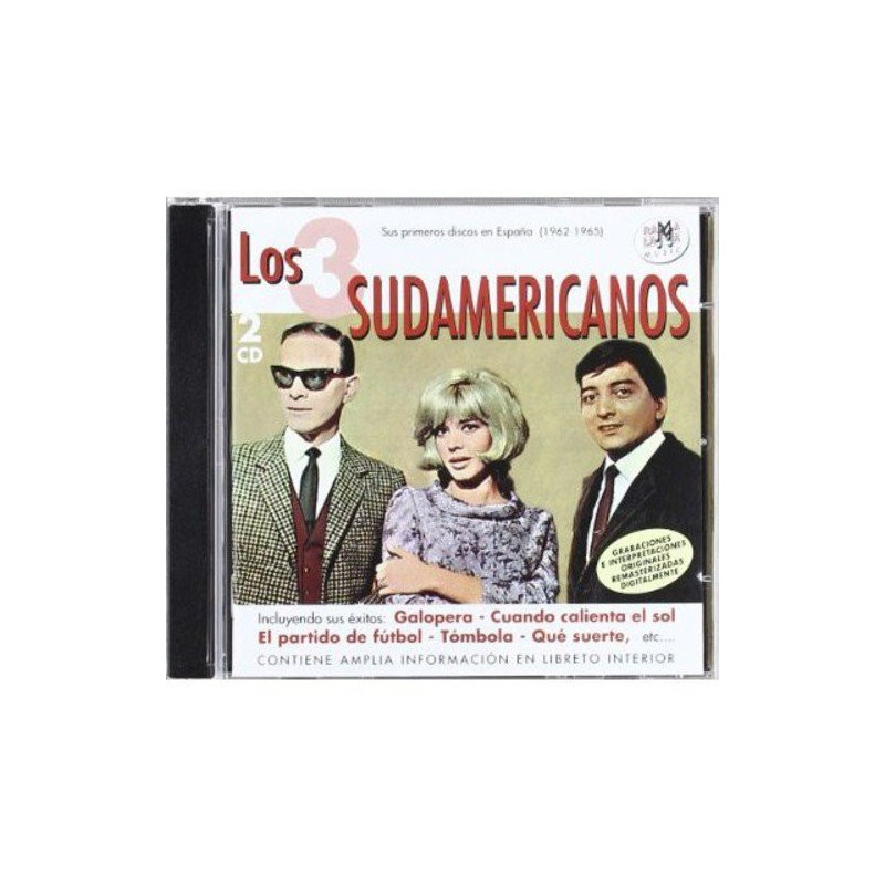 LOS 3 SUDAMERICANOS - SUS PRIMEROS DISCOS EN ESPAÑA 1962-1965