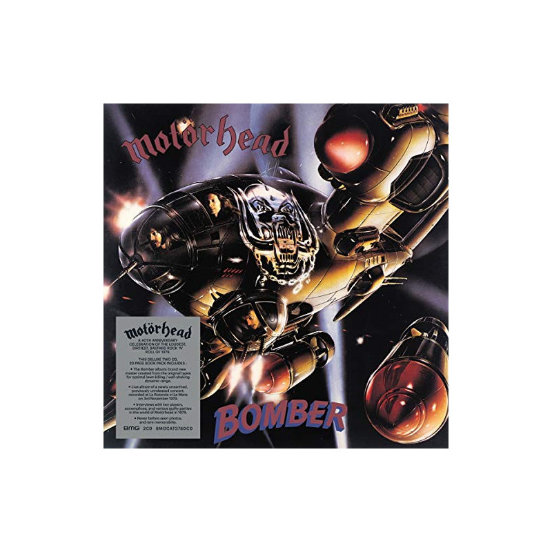 MOTORHEAD - BOMBER 40TH. ANNIVERSARY