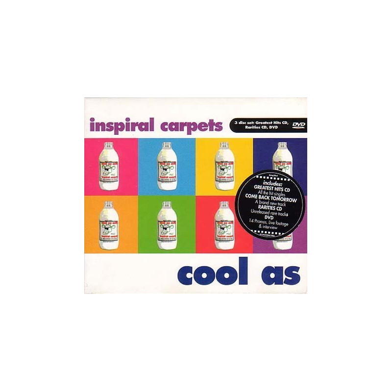 INSPIRAL CARPETS - COOL AS - GREATEST HITS - RARITIES-DVD