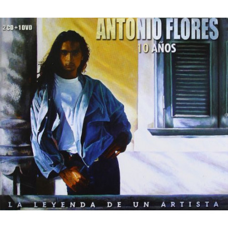 ANTONIO FLORES - 10 AÑOS ED. CRISTAL