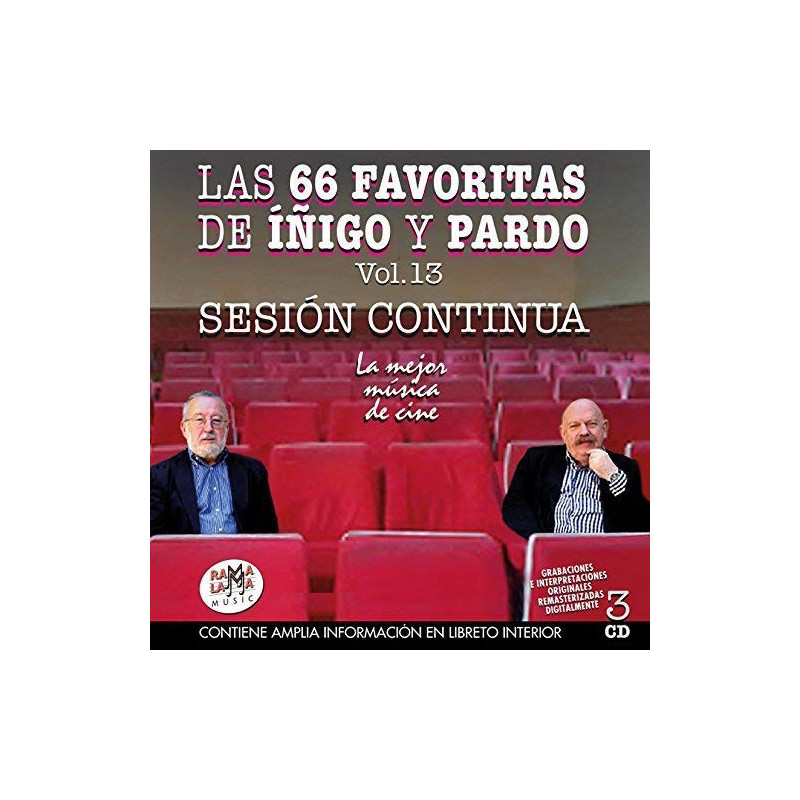 VARIOS LAS 66 FAVORITAS IÑIGO Y PARDO - LAS 66 FAVORITAS SESION CONTINUA CINE