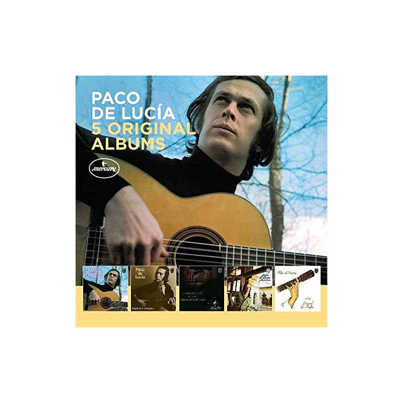 PACO DE LUCIA - 5 ORIGINAL ALBUMS
