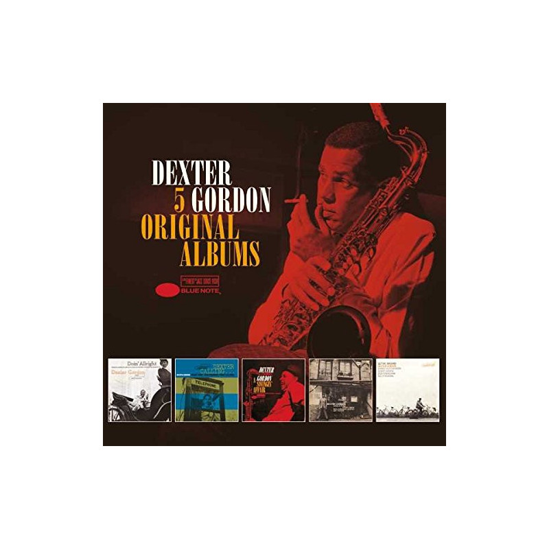 DEXTER GORDON - 5 ORIGINAL ALBUMS