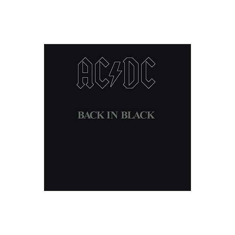 AC/DC - BLACK IN BLACK