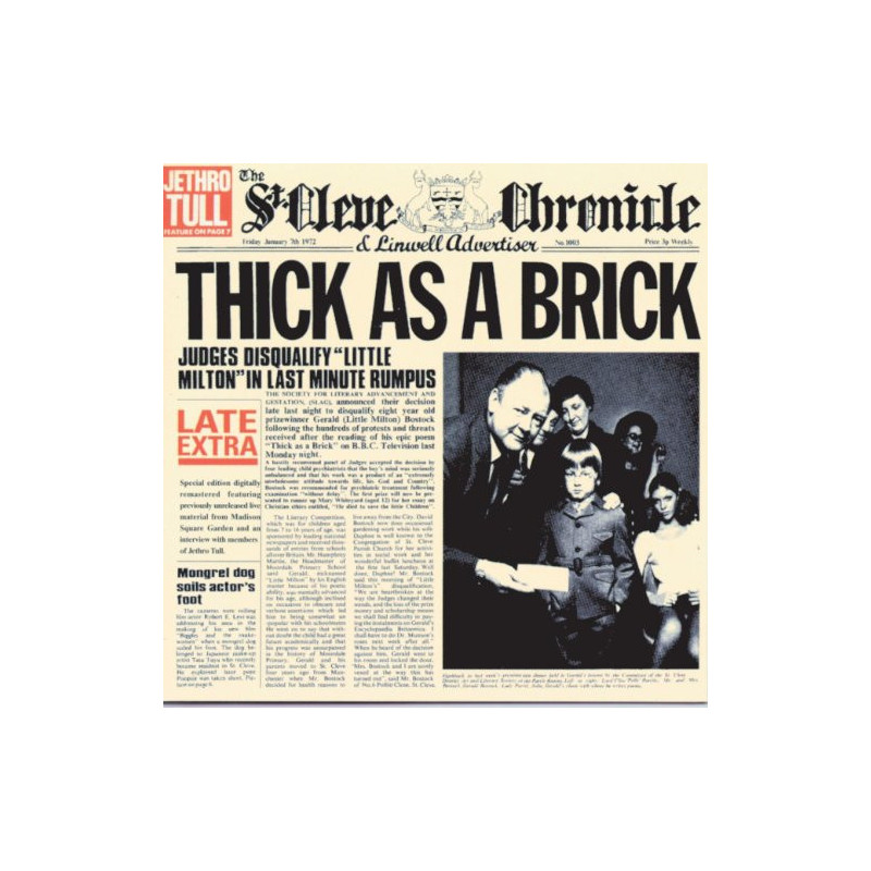 JETHRO TULL - THICK AS A BRICK