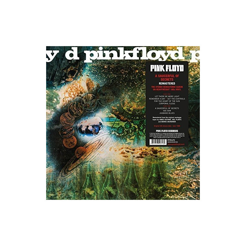 PINK FLOYD - A SAUCERFUL OF SECRETS (LP-VINILO)