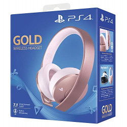 PS4 HEADSET OFICIAL SONY ROSE GOLD WIREL - HEADSET OFICIAL SONY ROSE GOLD WIRELESS