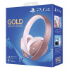 PS4 HEADSET OFICIAL SONY ROSE GOLD WIRELESS - AURICULARES