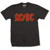 CAMISETA AC/DC L RED LOGO HOMBRE - AC/DC L RED LOGO HOMBRE