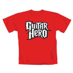 CAMISETA GUITAR HERO L RED...