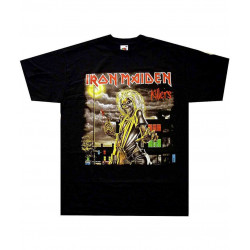 CAMISETA IRON MAIDEN KILLERS VERT LOGO - IRON MAIDEN KILLERS VERT LOGO L