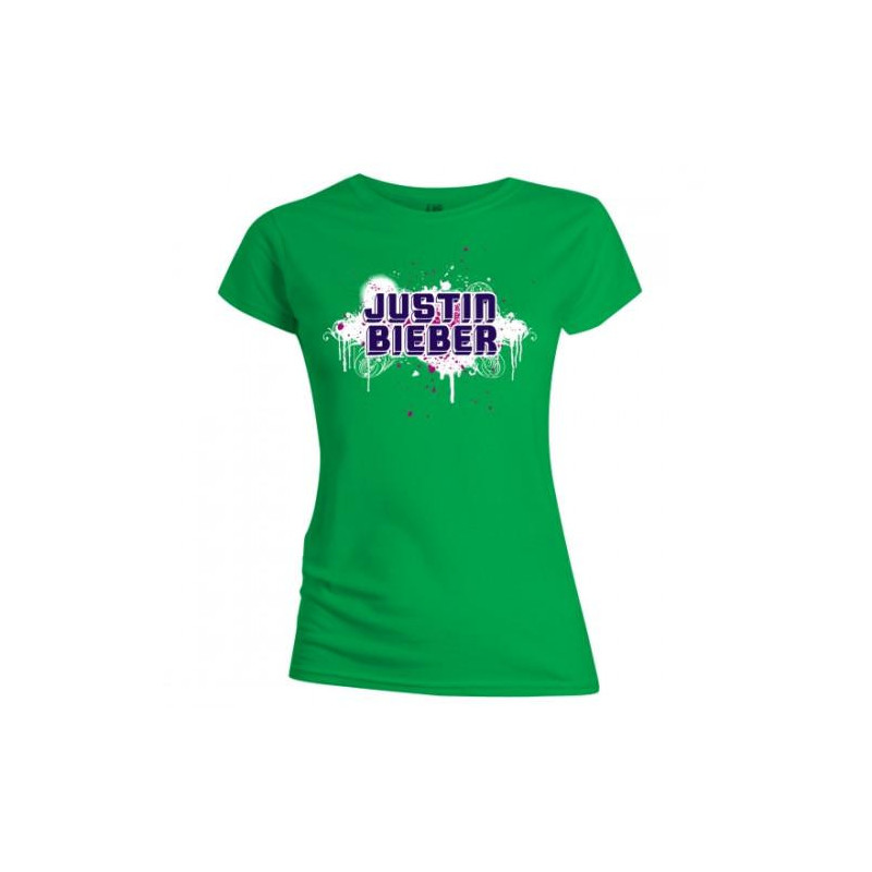 CAMISETA JUSTIN BIEBER VERDE - JUSTIN BIEBER VERDE