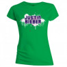 CAMISETA JUSTIN BIEBER VERDE - JUSTIN BIEBER VERDE