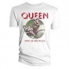 CAMISETA QUEEN NEWS OF THE WORLD WHT - QUEEN NEWS OF THE WORLD WHT