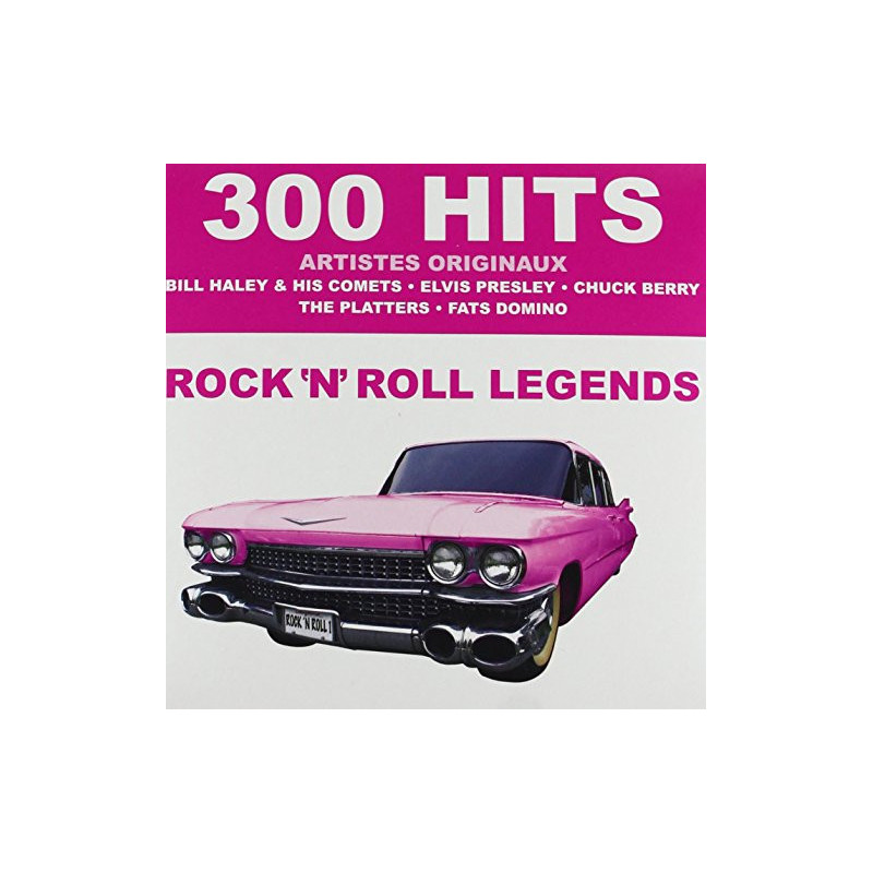 VARIOS 300 HITS ROCK 'N' ROLL LEGENDS - 300 HITS ROCK 'N' ROLL LEGENDS