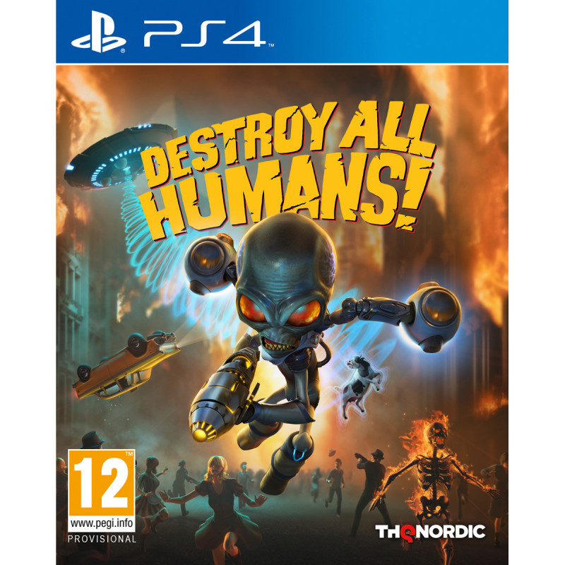 PS4 DESTROY ALL HUMANS!