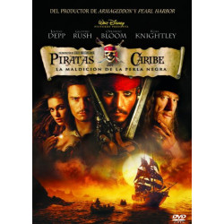 DVD PIRATAS DEL CARIBE, LA MALDICIÓN DE LA PERLA NEGRA